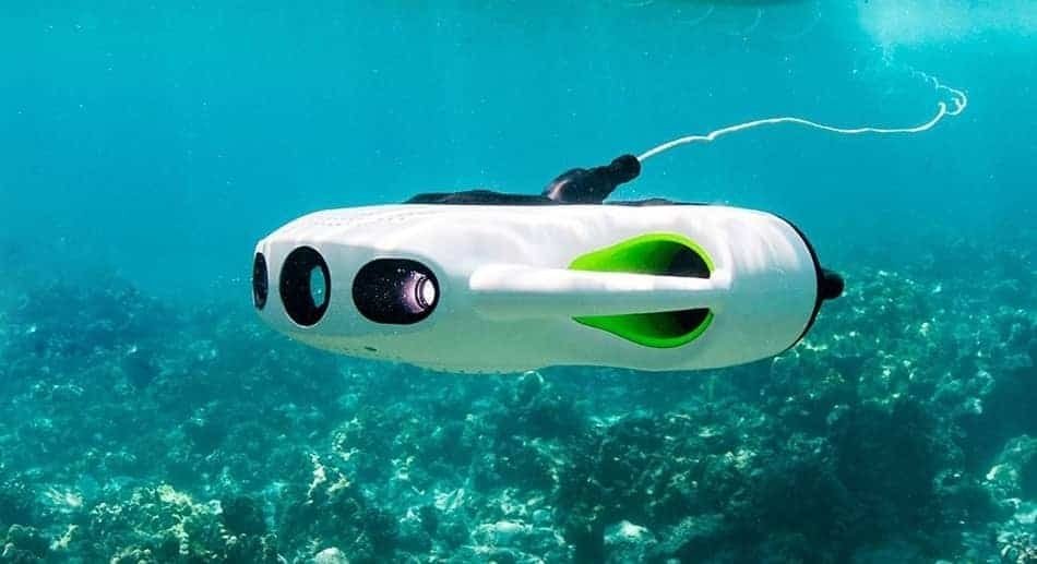 Underwater Drone Youcan Robot BW Space